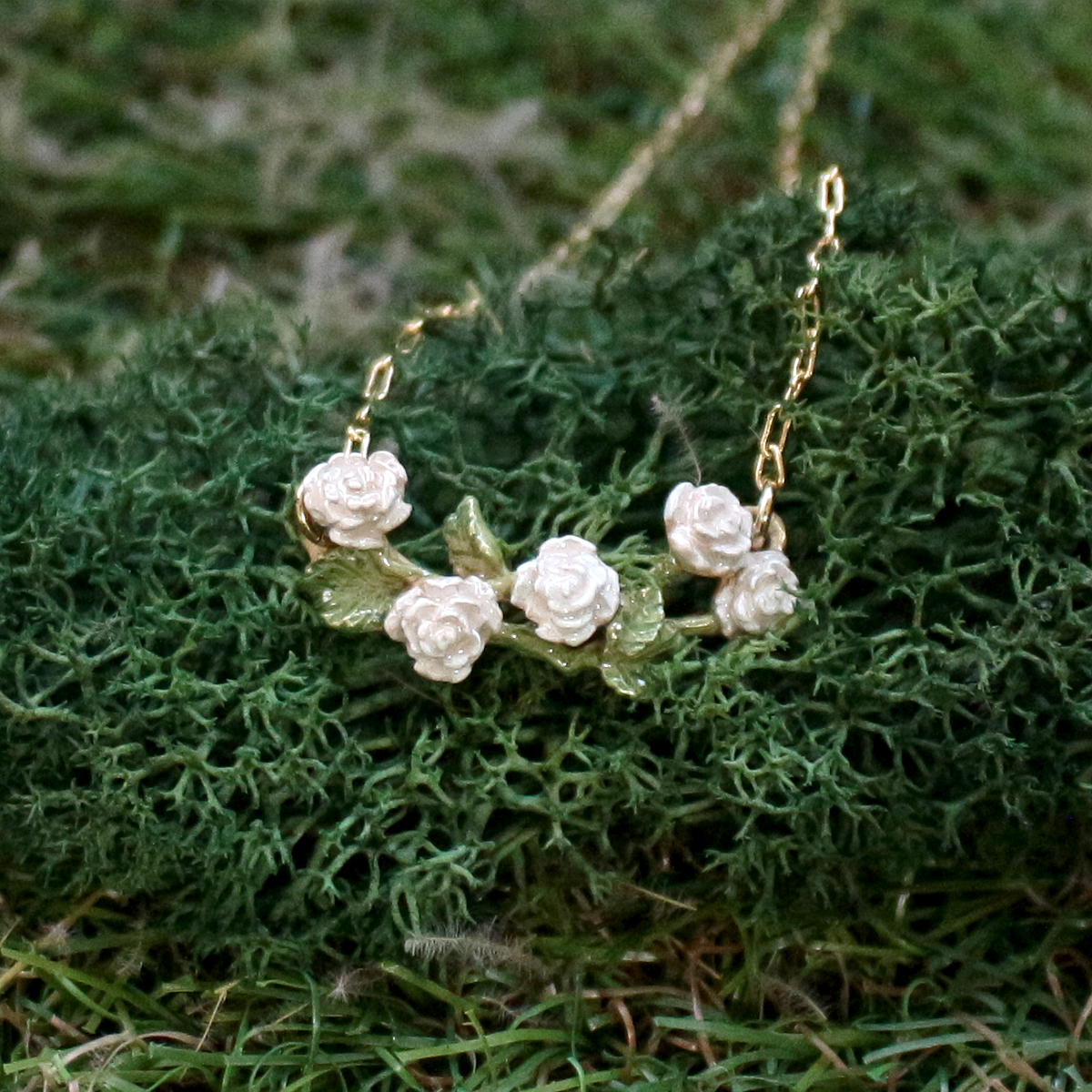 ネックレス ハンドメイド 白薔薇 桜 かわいい 楽天市場】【3種】エス 桜ネックレス シルバー925 石入り 桜1つタイプ