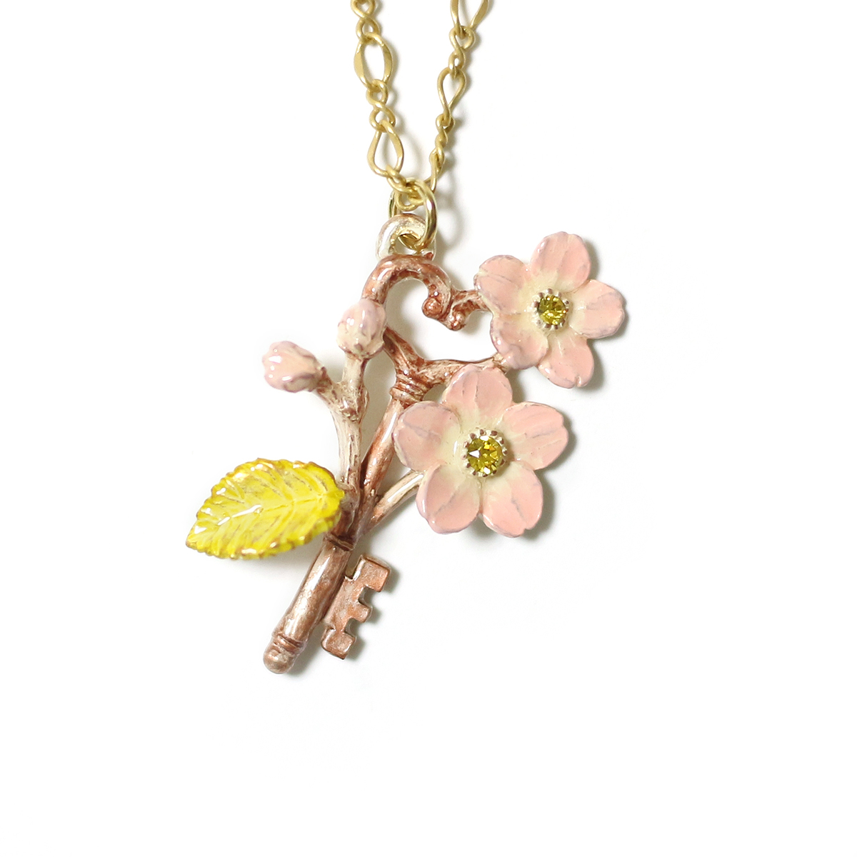 春の鍵 ネックレス Sakura Key｜Palnart Poc STORE｜パルナートポック