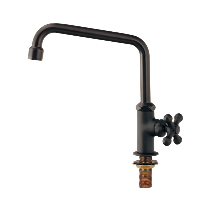 700-768-D カラー泡沫立形自在水栓（マットブラック） トイレ 手洗い