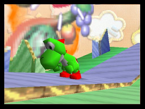 任天堂のヨッシーのペーパークラフトをUPしました