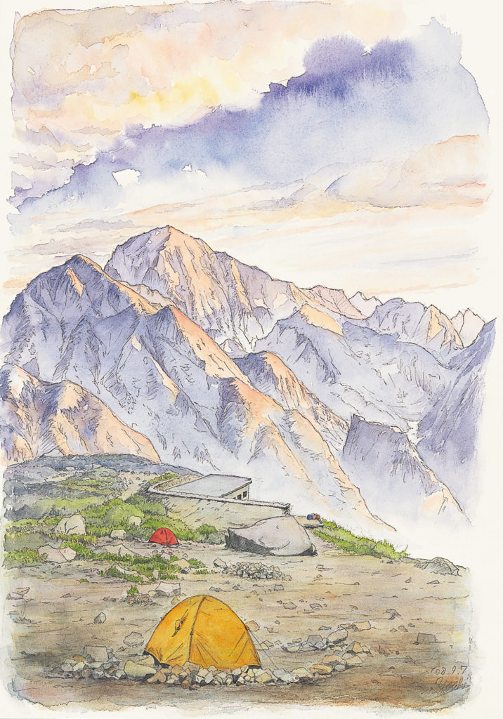 吉田博の見た日本アルプスへ - PAPERSKY