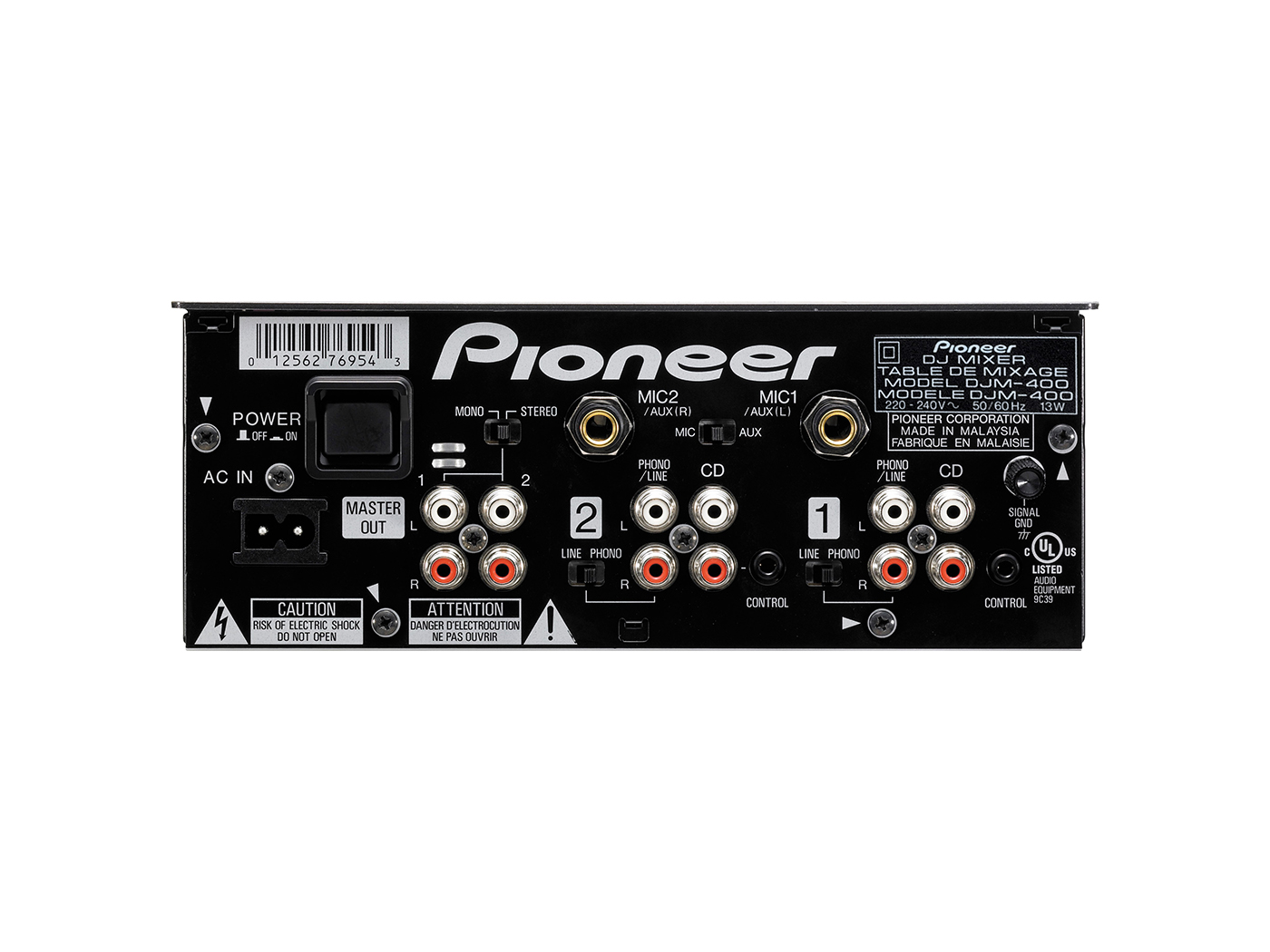 Pioneer DJM-400 DJミキサー - パプリカミュージックレンタル