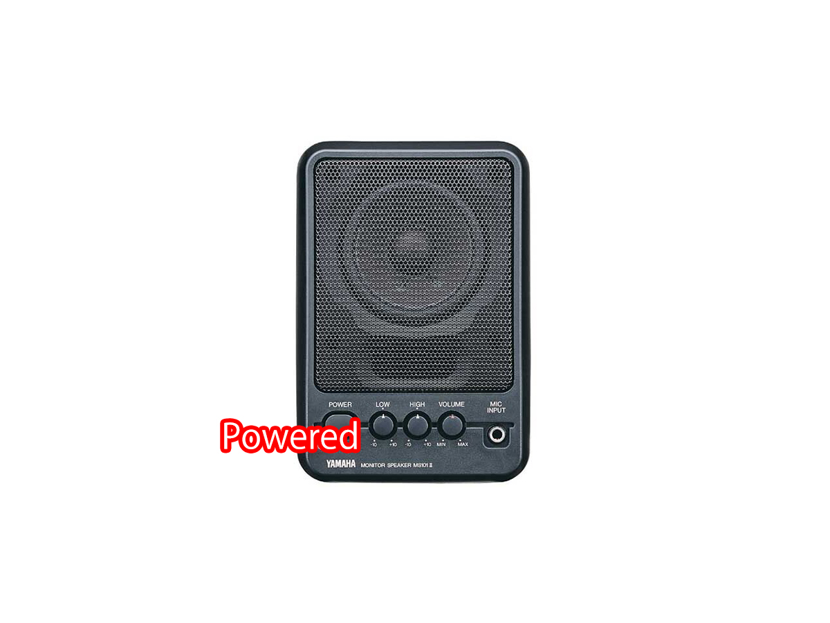 YAMAHA MS101 II 小型パワードモニター - パプリカミュージックレンタル