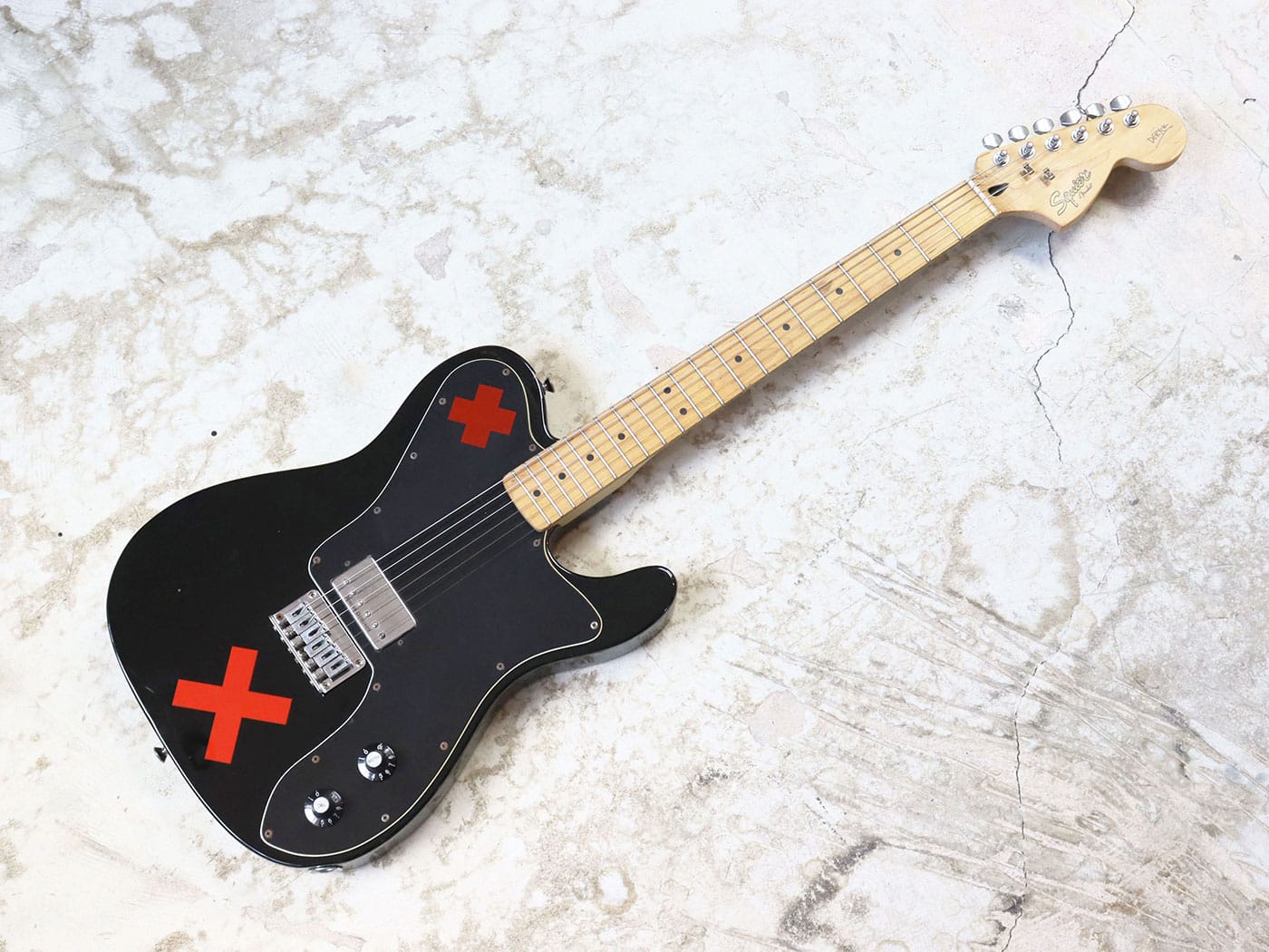 中古】Squier by Fender Deryck Whibley SUM41 Signature Telecaster