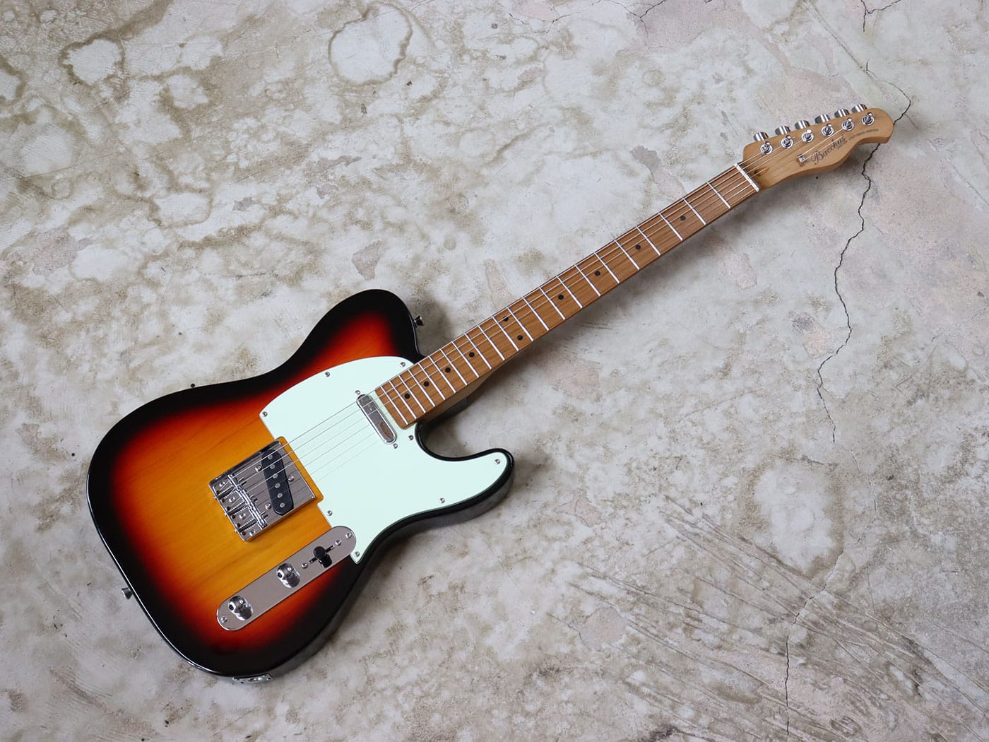 中古】Bacchus Universe Series BTE-1-RSM/M 3TS テレキャスター