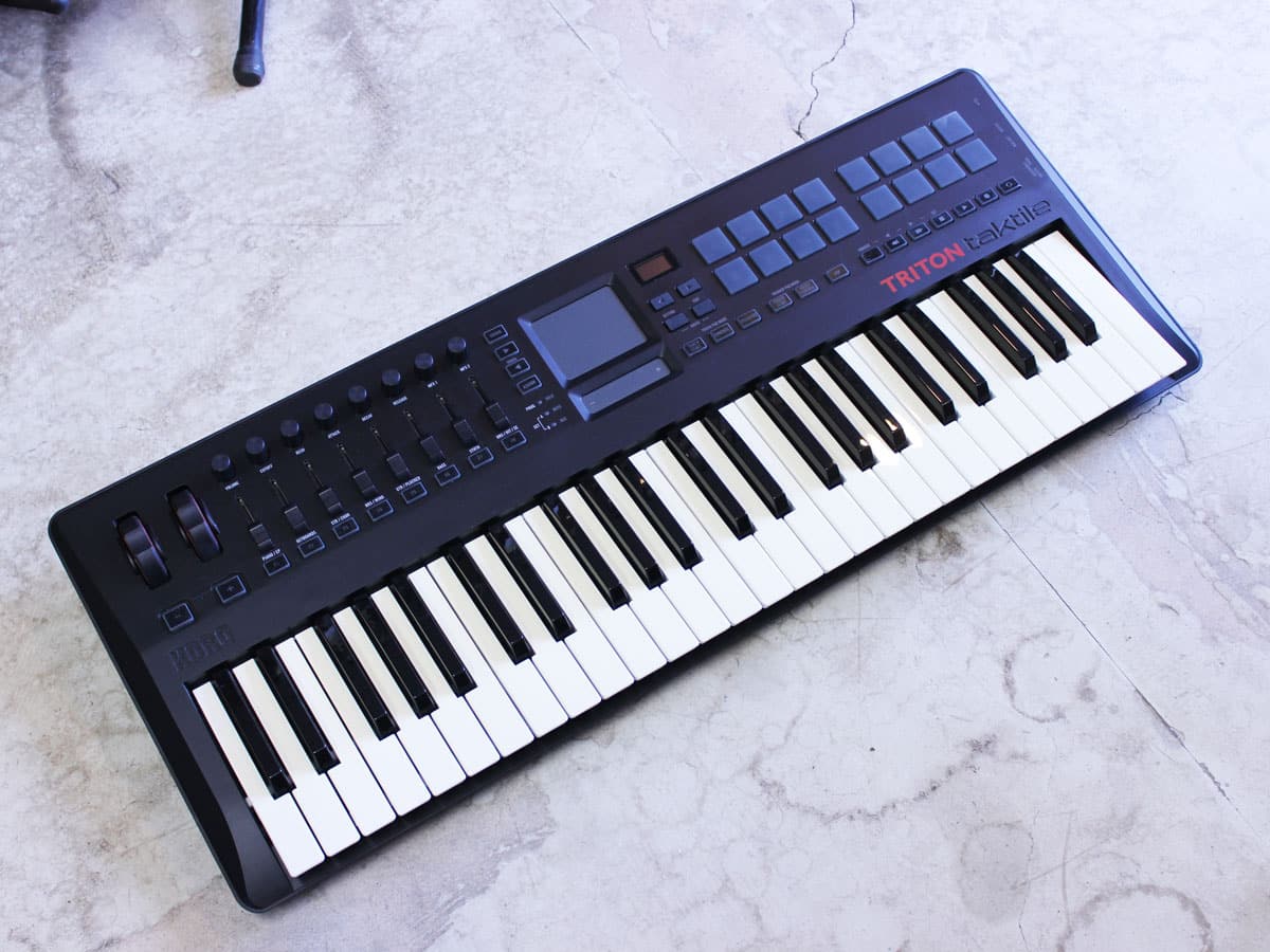 中古】KORG TRITON taktile 49 シンセサイザー Midiキーボード 49鍵