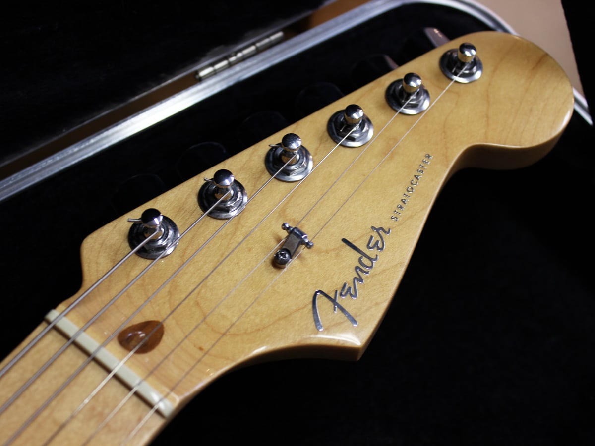 中古・美品！】Fender USA American Deluxe Stratocaster N3 Olympic