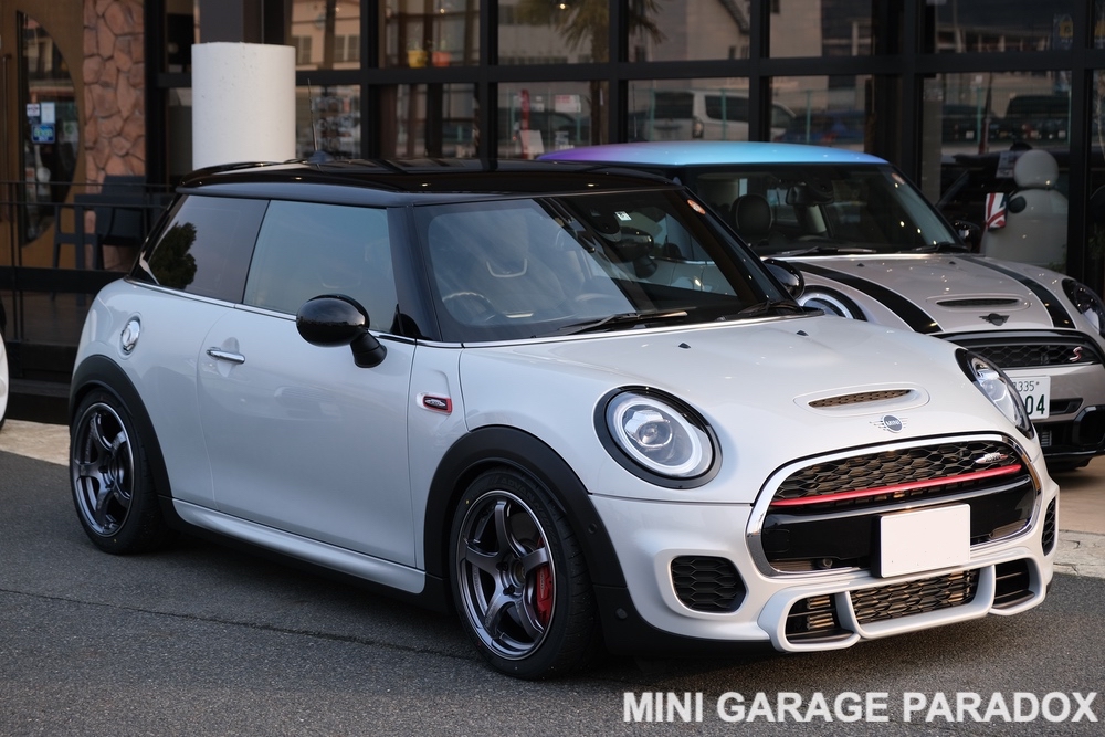 ミニJCWに新型 ADVAN NEOVA AD09&ADVAN TC-4を取り付けました | MINI