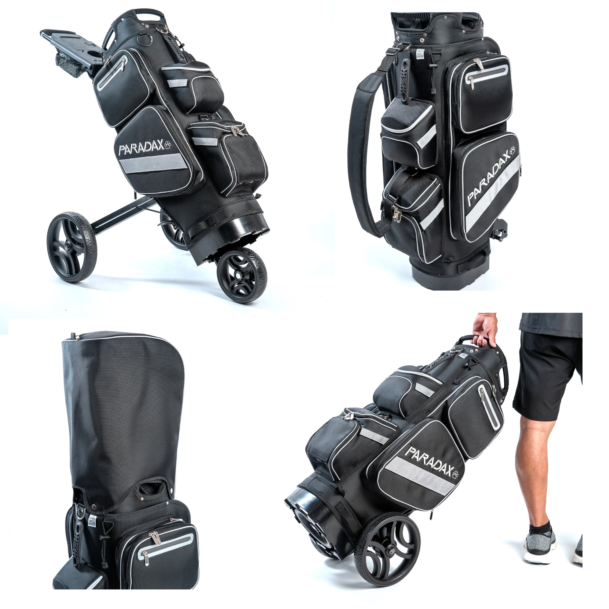 PARADAX AI-1 Golf Bag, Bag Strap, Hood Cover - Bundle – ParadaxGolf