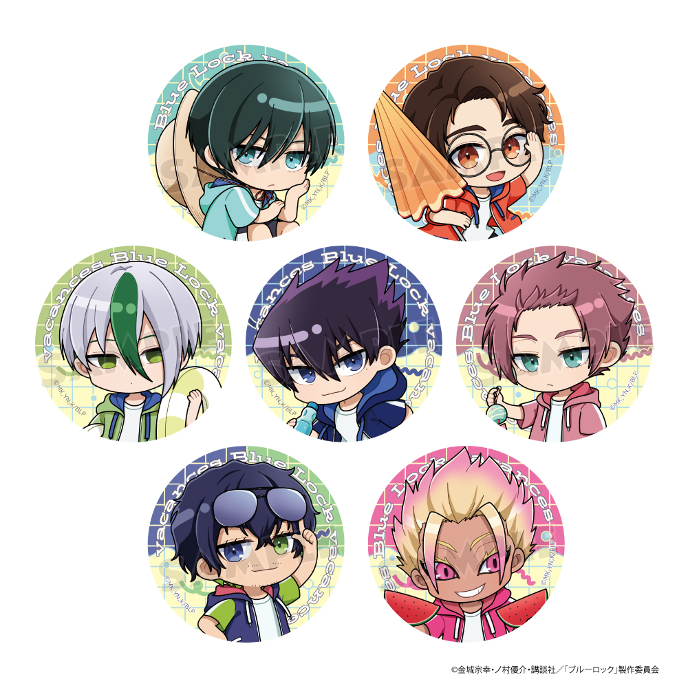 ブルーロック]トレーディング缶バッジBOX（バカンス2／ver.B）7個入り