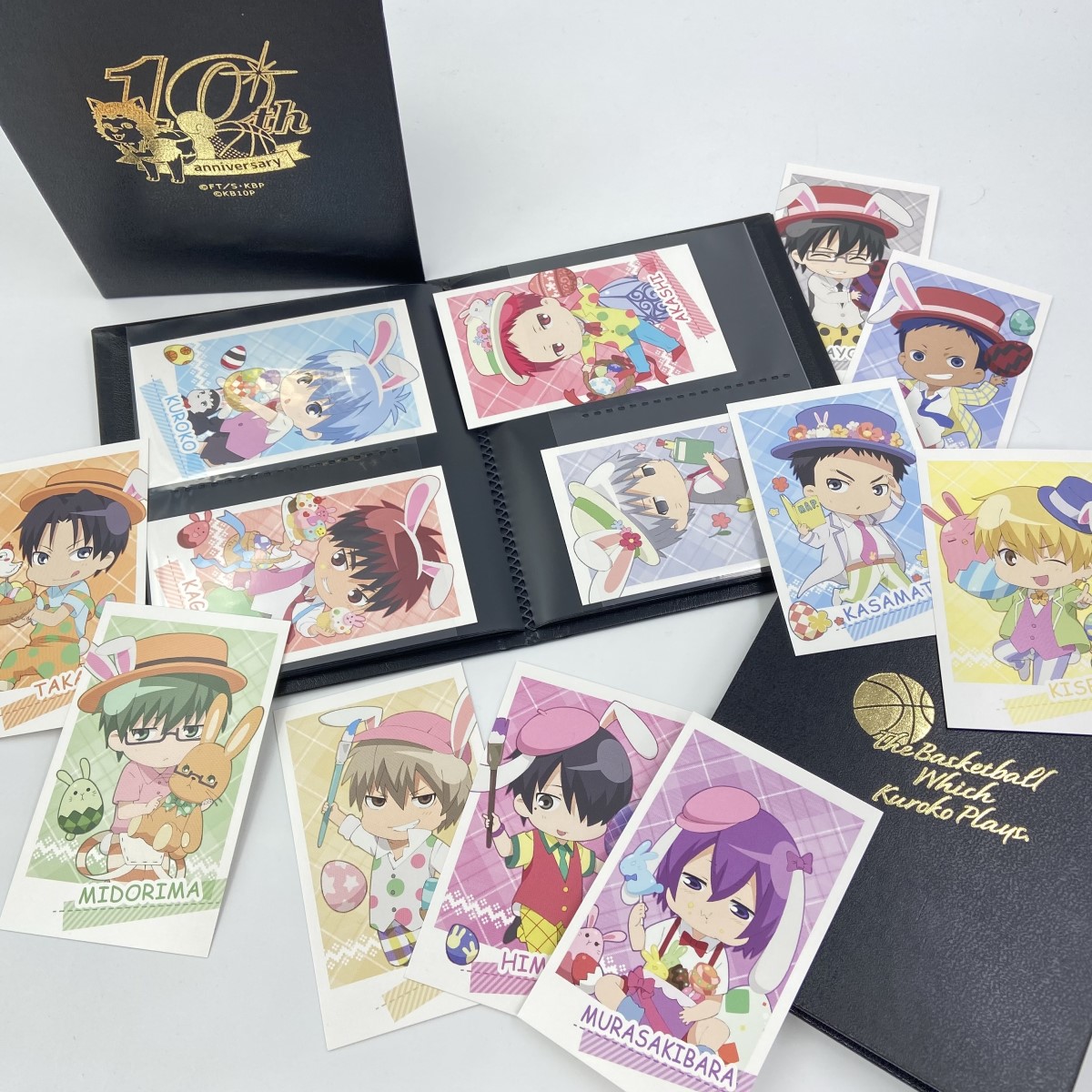 黒子のバスケ 10周年記念コラボ(復刻グッズ＆フード)：第1弾