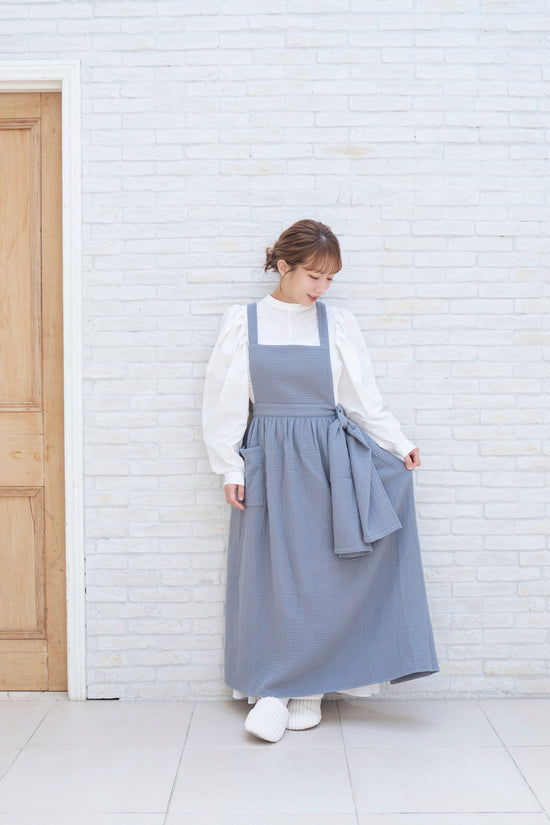 COTTON GAUZE APRON – Parsley