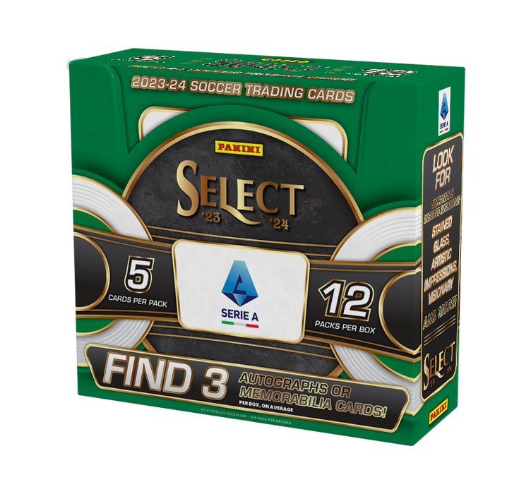 2024/25 Panini Select Serie A Soccer Hobby Box | Pastime Sports