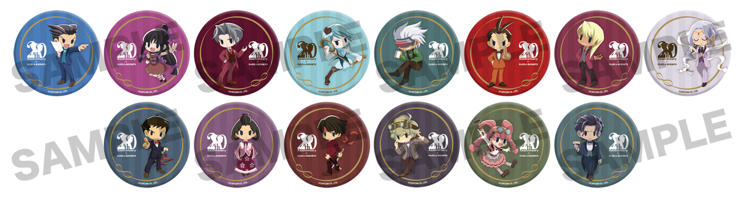 好評につき延長決定！！「逆転裁判」シリーズ20周年記念 コラボカフェ