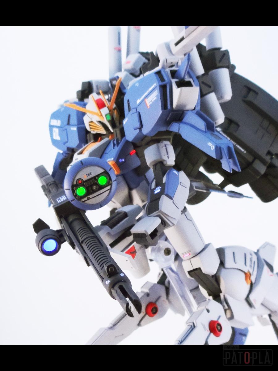 HGUC 1/144 Ex-Sガンダム 改修・全塗装 製作完成 圧倒的存在感