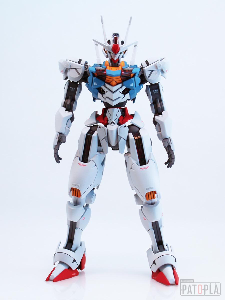 HG 1/144 ガンダムエアリアル 改修・全塗装品 水星の魔女 - ぱとぷら