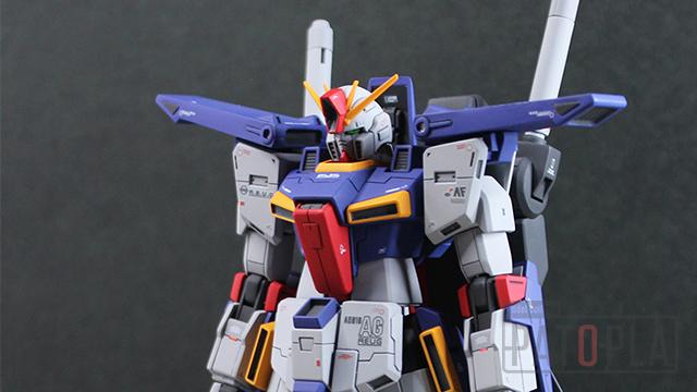 HGUC 1/144 ZZガンダム （Ver.pato_1.5） 改修・全塗装製作 - ぱとぷら