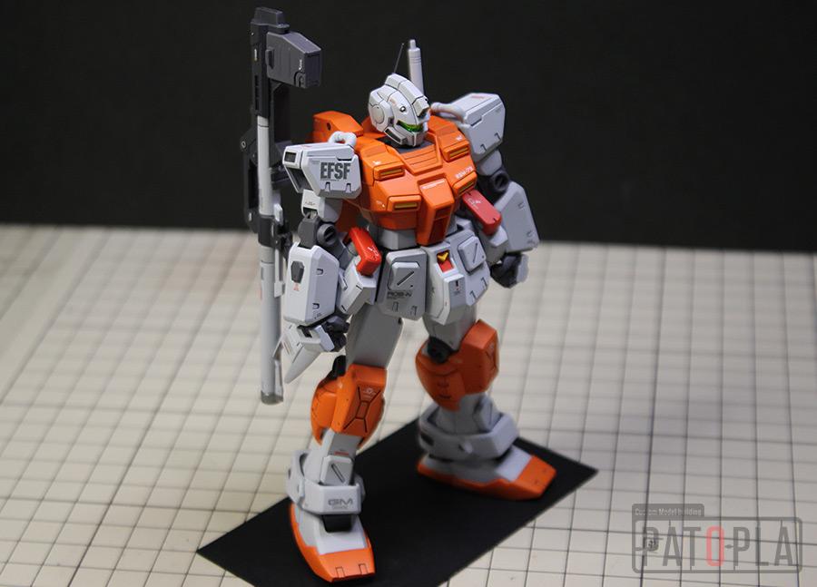 HGUC 1/144 パワード・ジム 改修・全塗装製作 - ぱとぷら