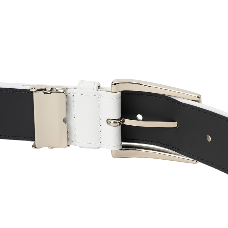 ゴルフ｜メンズ｜ダブルスラッシュレザーベルト（WHT） – PATRICK
