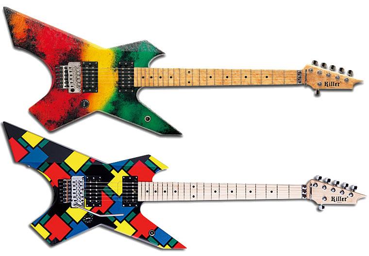 KG-PRIME OilPainted Rasta ギター Killer