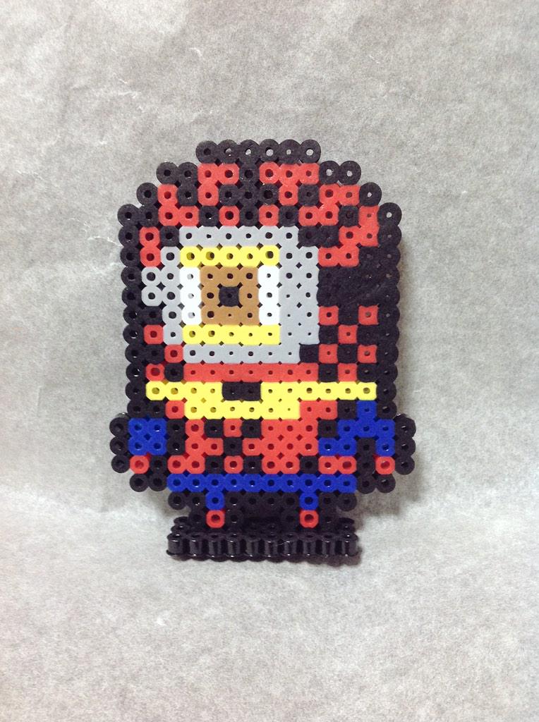 アイロンビーズ #perlerbeads #ミニオン #キャプテンアメリカ
