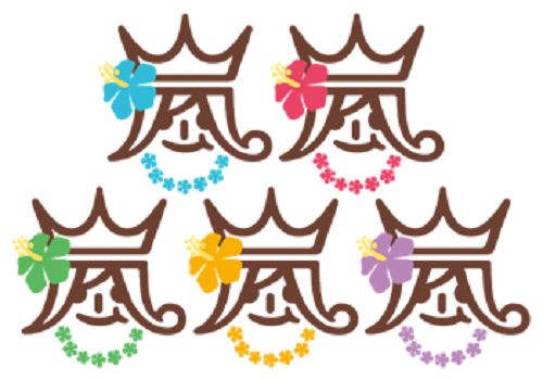嵐 ハワイ ロゴマーク♡｡˚⋆