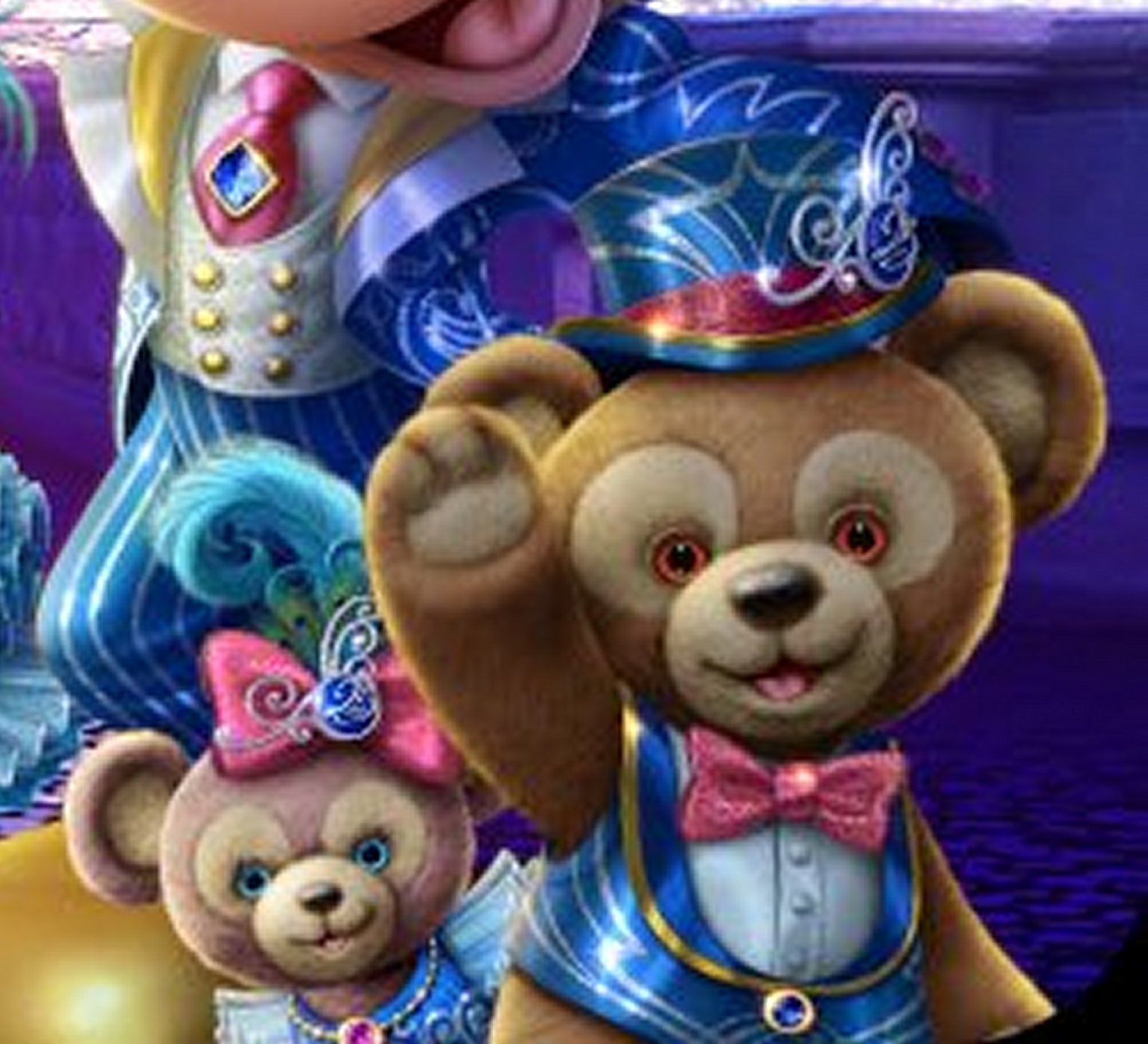 フランスパリディズニーのダッフィー&シェリーメイ ダッフィー