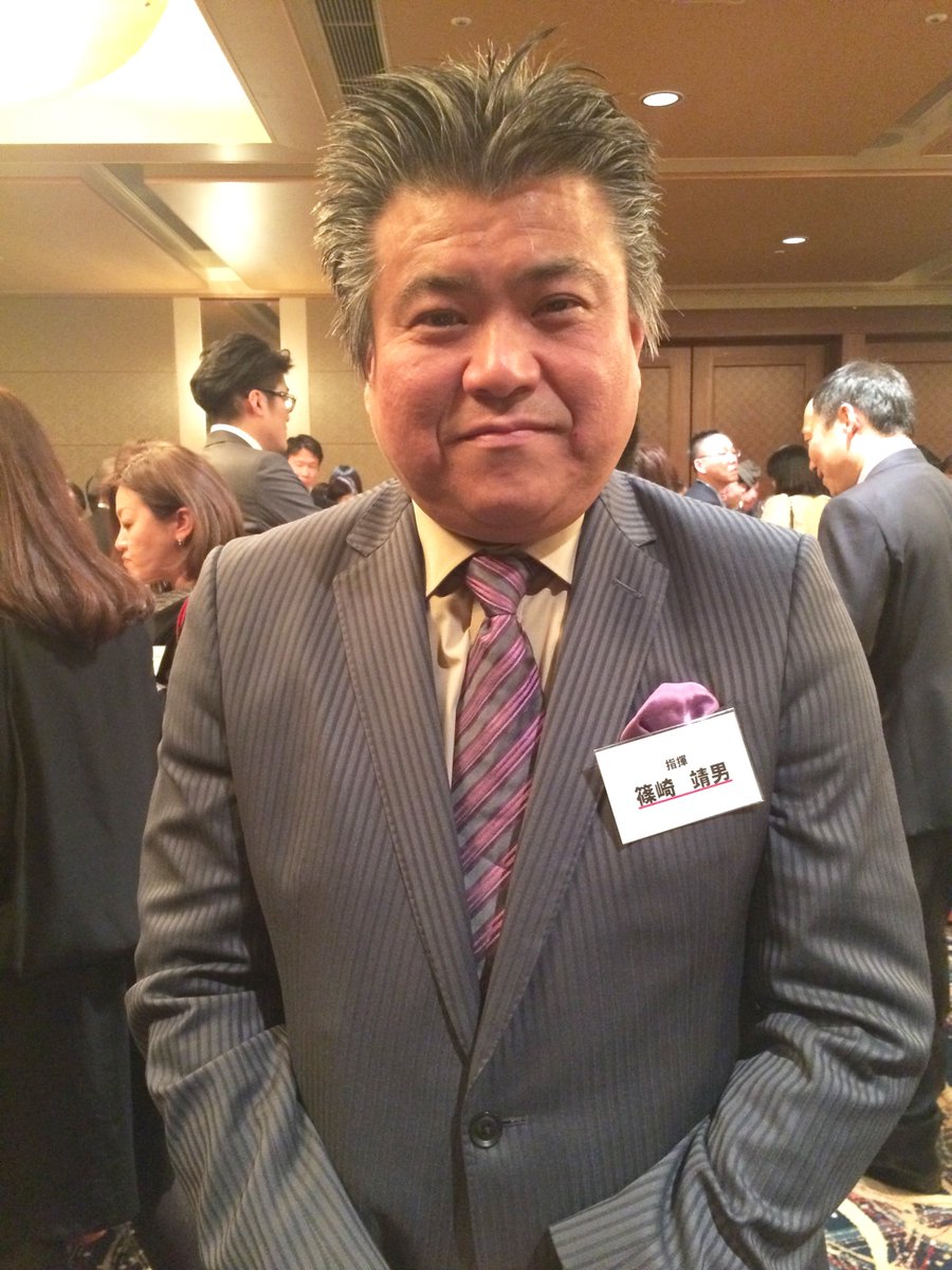 指揮者の篠崎靖男さん。現在静岡交響楽団の常任指揮者を務めており