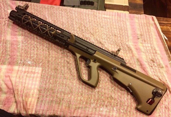 WEB限定で、惜しまれつつ完売となった「ステアーAUG HC用 Keymod