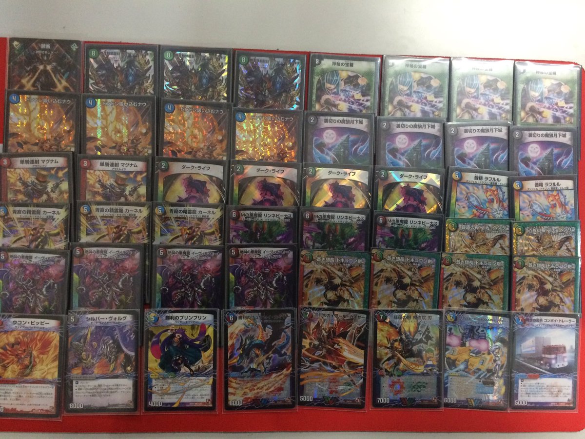 今日のWINNERSCSで優勝した5Cバスターです 常連客Tさんが作って教えて