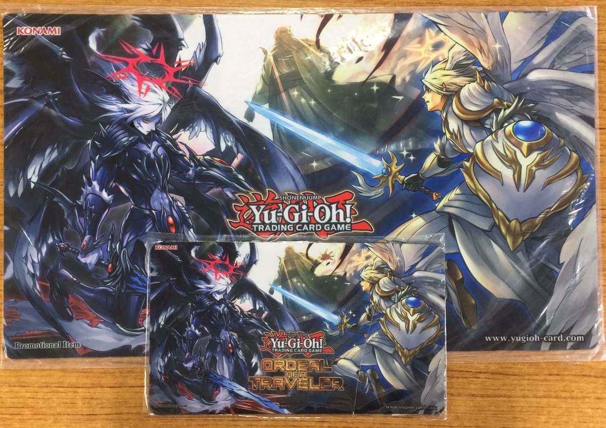 遊戯王】 堕天使 公式プレイマット入荷しました！ マウスパッドサイズ