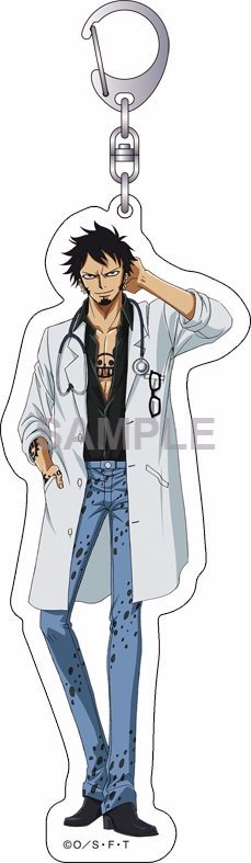 新商品】麦わらストア限定 ビッグアクリルキーホルダー/トラファルガー