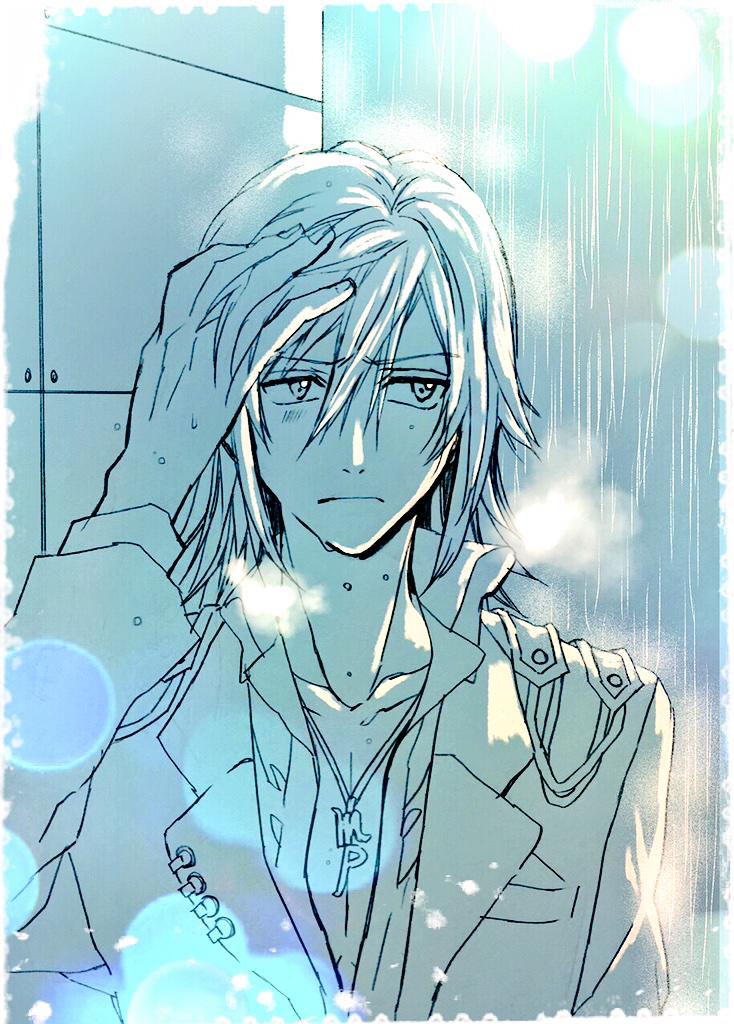 アイナナ落書き。 雨の日の環くんと壮五くん。