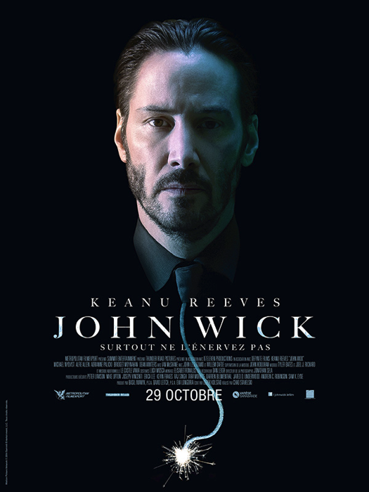 映画ポスター「ジョン・ウィック」 （原題：John Wick） 1枚目／日本版