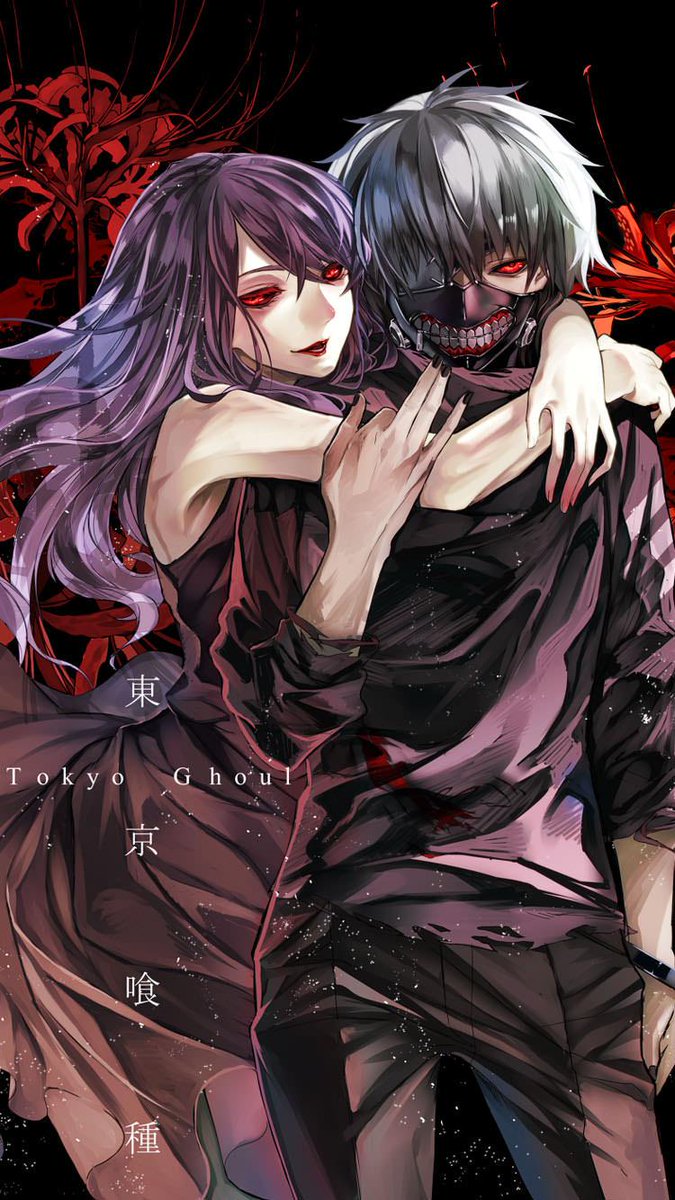 金木研,神代利世 東京喰種 #トーキョーグール #TokyoGhoulPics