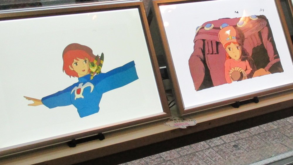 80～90年代アニメセル画展 □7/3まで ドラゴンボールや幽☆遊☆白書