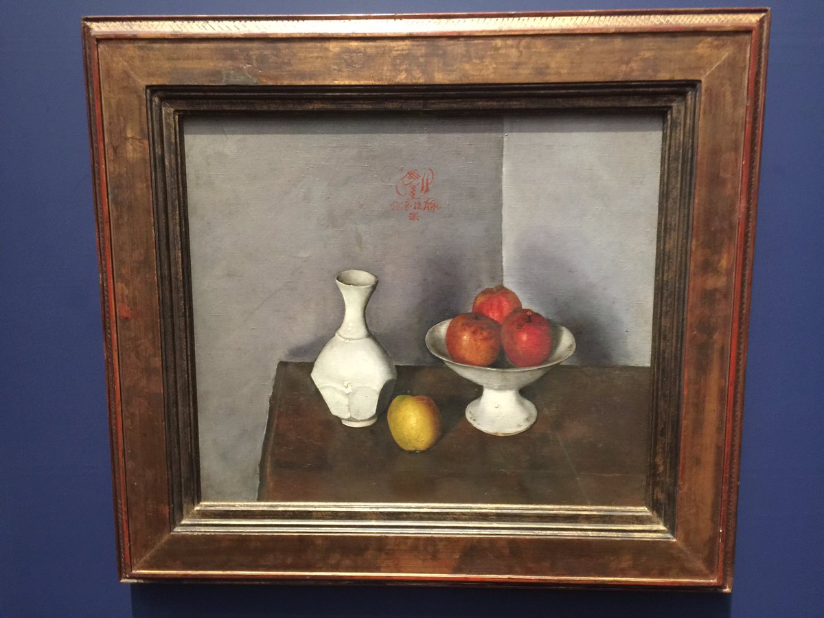 静物画に描かれる机は、もうひとつの「額縁」のようなものだとか