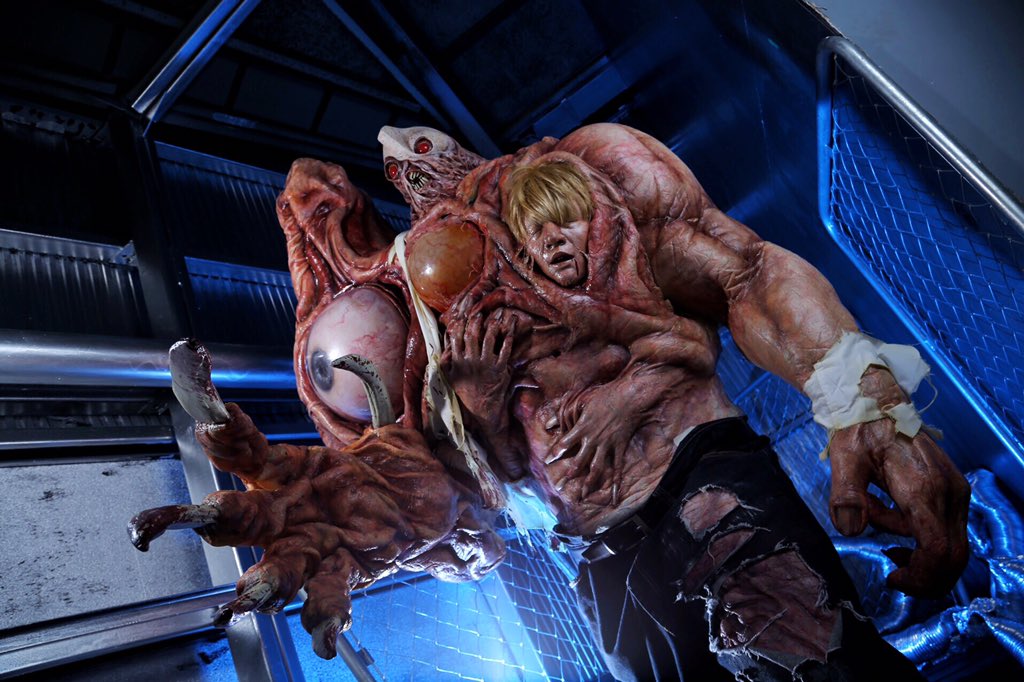 本日の撮影速報 バイオハザード2 ウィリアム・バーキン G第2形態：gai