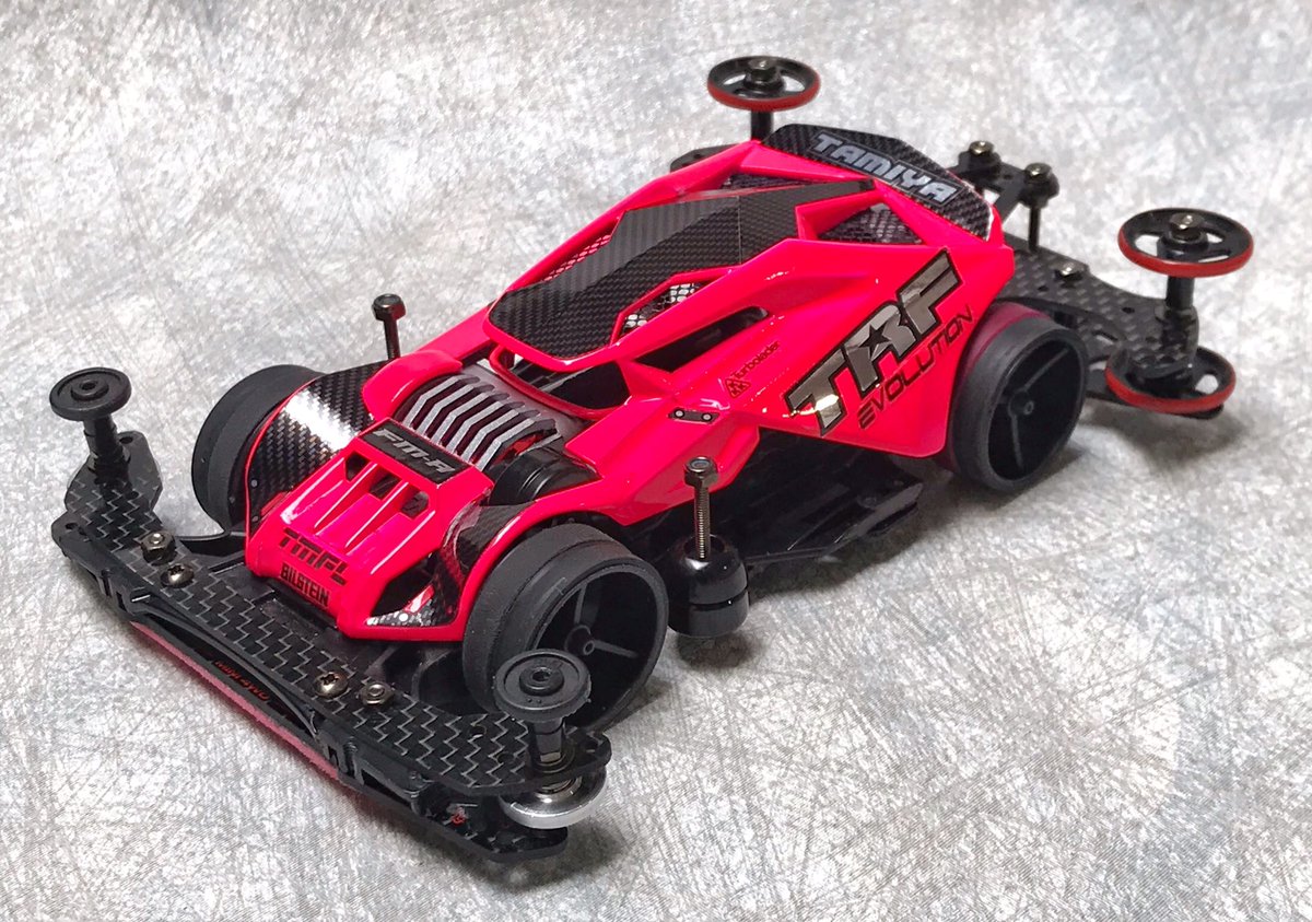 コンデレ】podさんの実戦マシン『Razorback Evo.』です。ミニ四駆