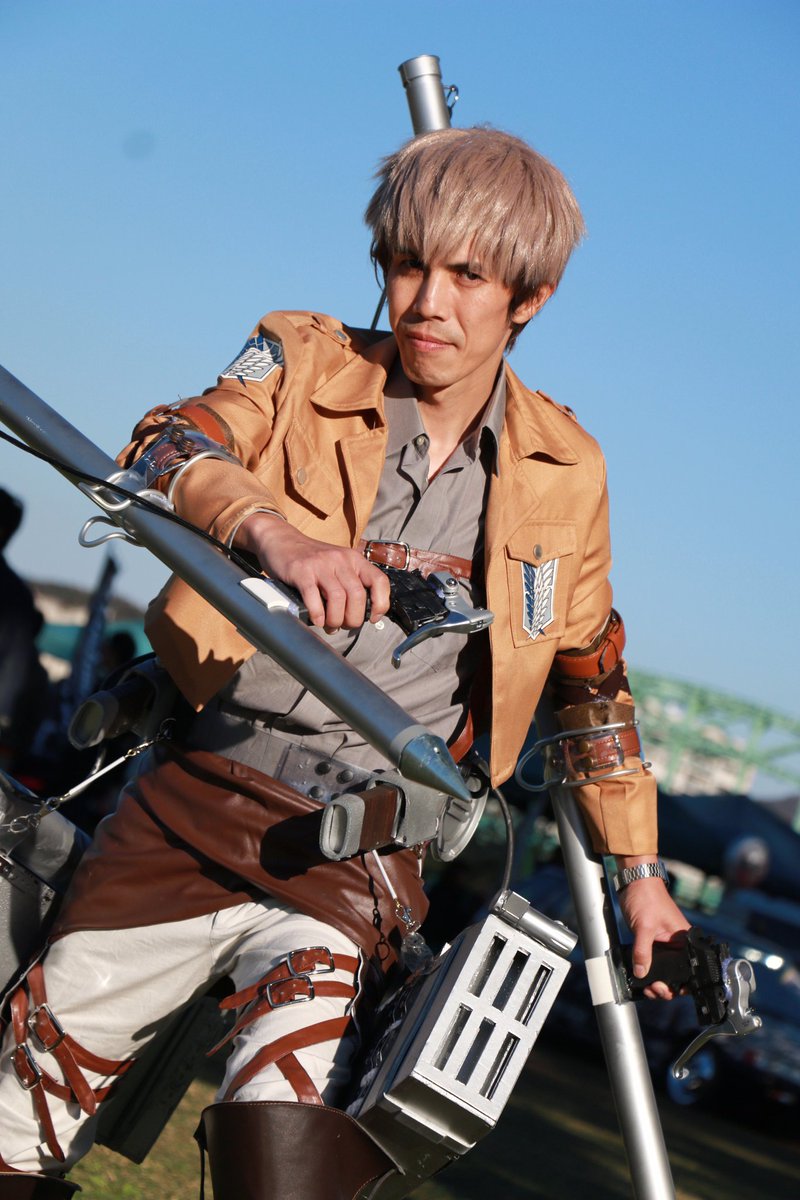 自作｢雷槍｣アニメ本編と答えあわせ。 肘の装具が原作と変わりましたね