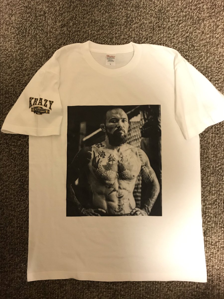 山本KID徳郁 追悼Tシャツ 数量限定販売中です!! 女性も男性もOK！S