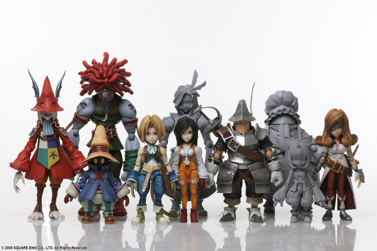 FINAL FANTASY IX』のあのキャラクター達がブリングアーツに！原作の