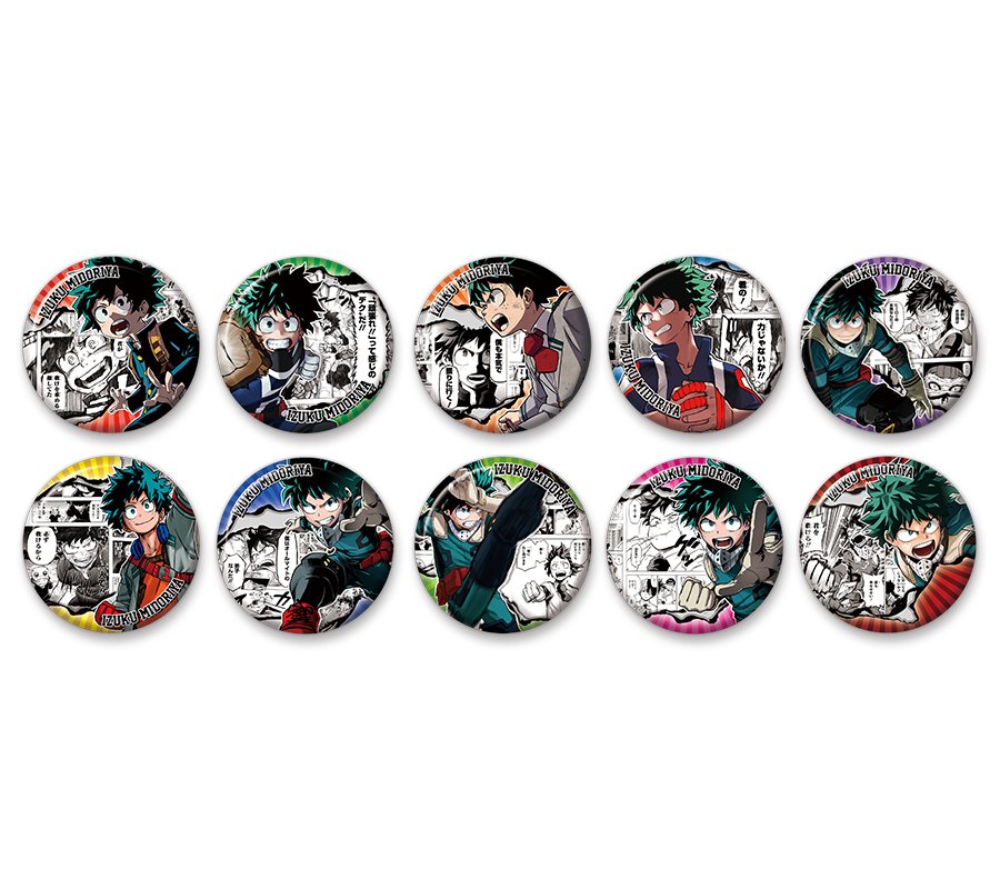 ヒロアカ 原作コレクション缶バッジ 第6弾 体操服 爆豪勝己 ヒロアカ