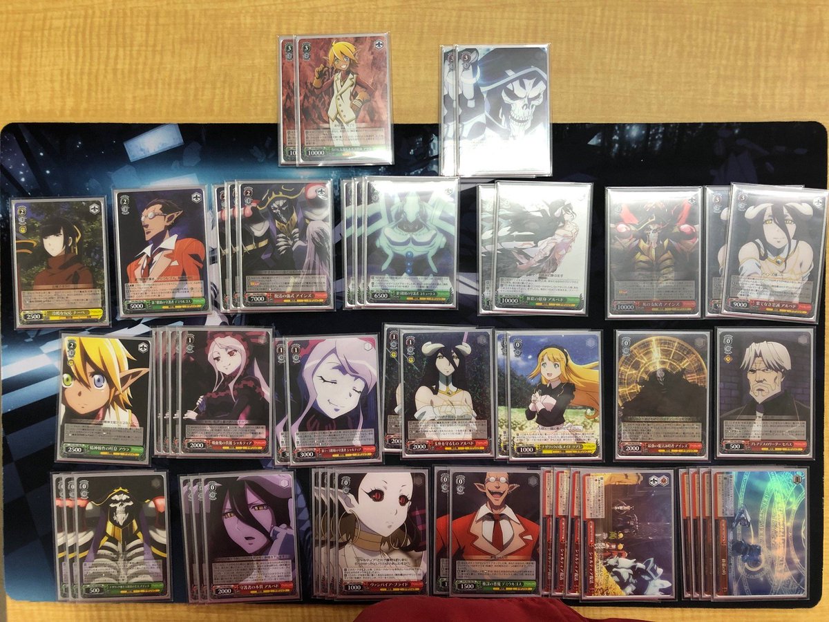 ヴァイスシュヴァルツ オーバーロード 宝扉デッキ ヴァイス