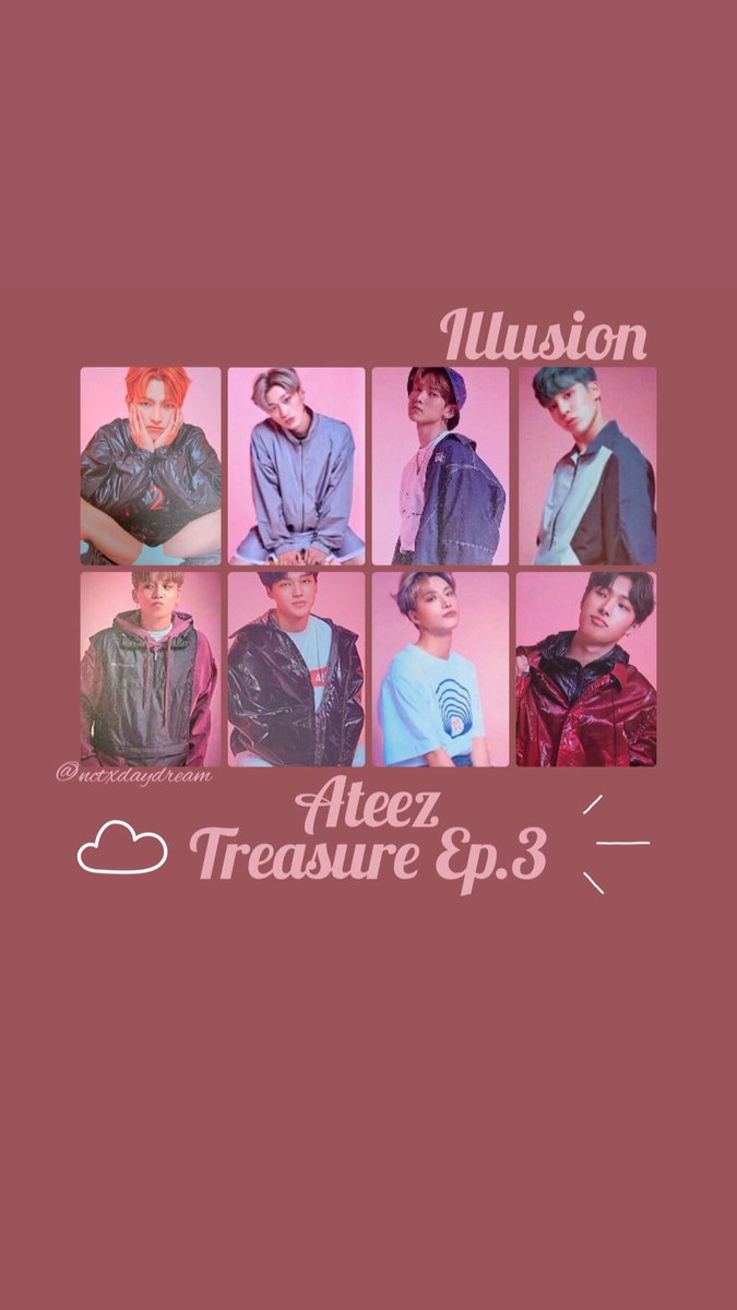 Ateez Treasure Ep.3 One To All Photocard Templates ⚡️ #ATEEZ
