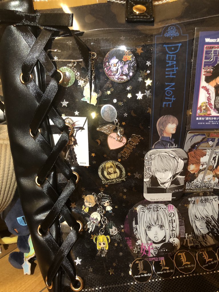 デスノート #夜神月 #L #メロ #ニア #痛バッグ Please say hi to me if