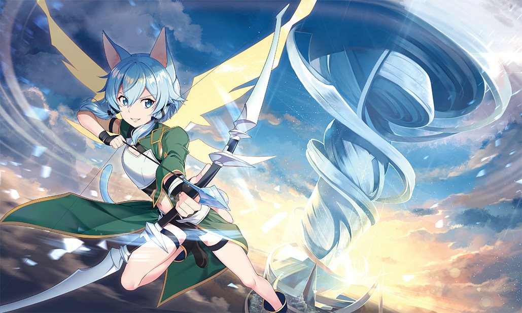 夏コミ/C96/新作第1弾】 シノンちゃんのスリーブとプレイマットです