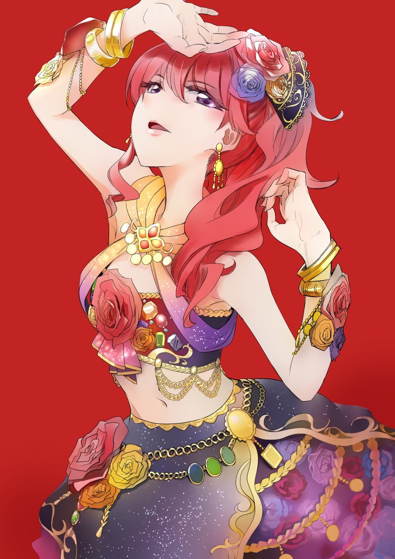 RT @kuroseP: 紅林珠璃 セニョリータシェヘラコーデ。 #アイカツ