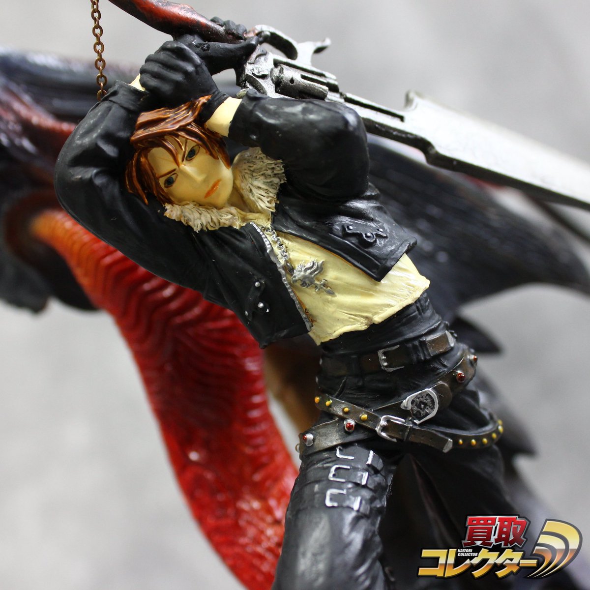 コトブキヤ FF8 スコール レオンハート& バハムート フィギュア