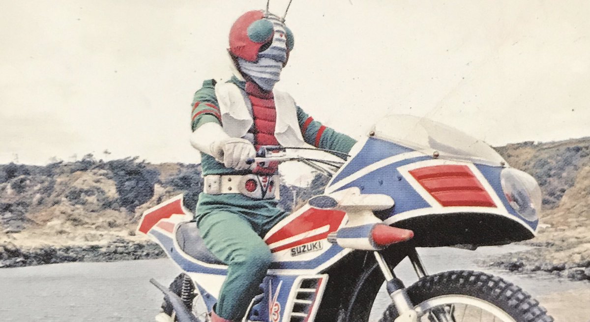 仮面ライダーV3 ハリケーン特集… ダブルライダーが新サイクロン号の